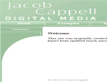 Tablet Screenshot of jacobcappell.com